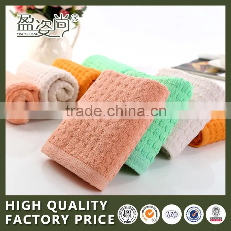 Cheap Wholesale 2015 Hot Sale Elgent 100% Cotton Face Towels