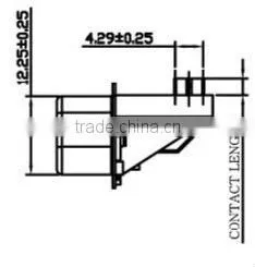 57 Series Centronics 64 Pin Right Angle Type Female Socket 32 Pairs Connector PCB Mounting
