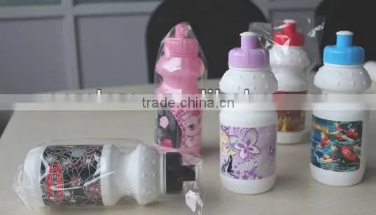 400/450/750ml plastic Sport Water Bottle with nozzle lid