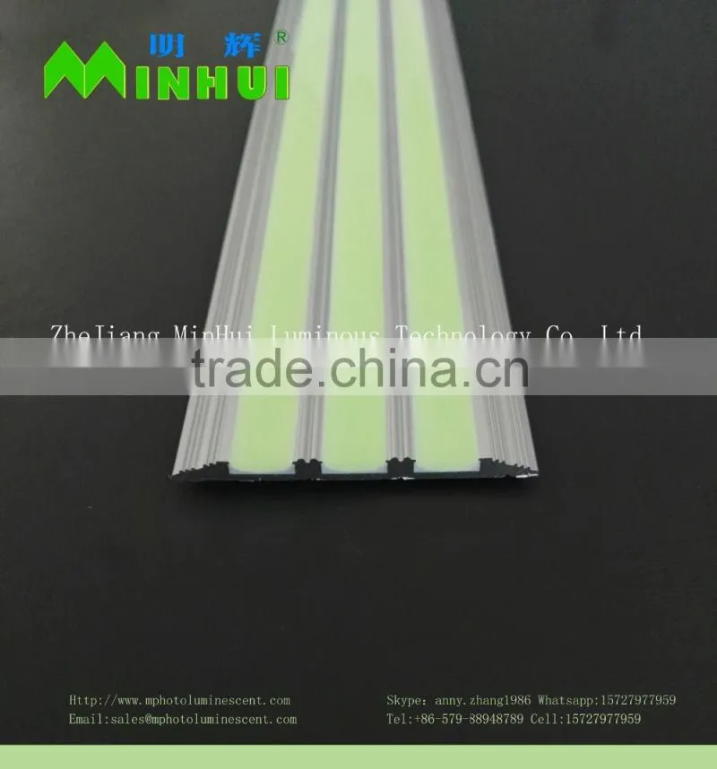 photoluminescent stair nosing/Luminous stair nosing