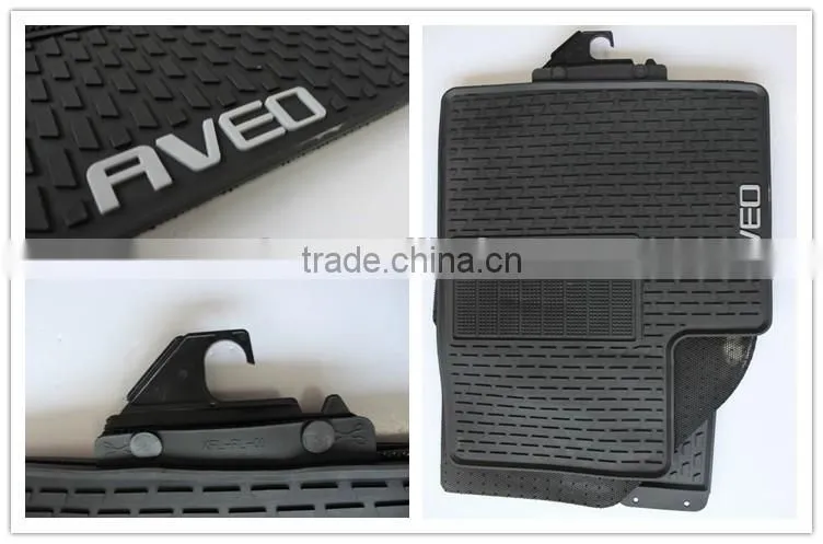 Hot Sale Easy Clean 3D PVC Rubber Auto Car Floor Mats For CHEVROLET AVEO