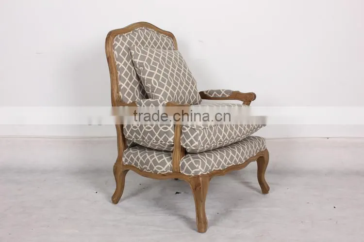 Provincial Wooden Leisure Chair with Arm