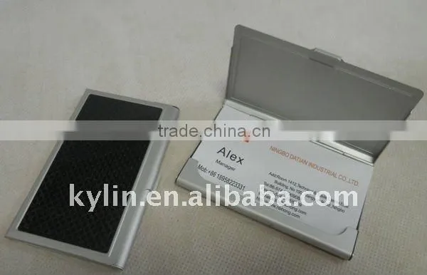 Alumium name card holder
