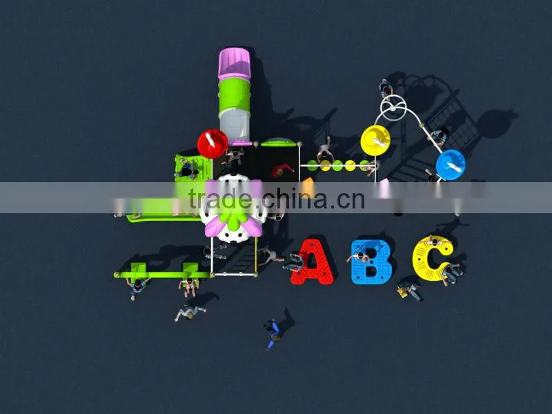 Wonderful!!! 2014 Hot Sale Outdoor Play,Classic Castle Series Kids Outdoor Play Equipment LE-GB011