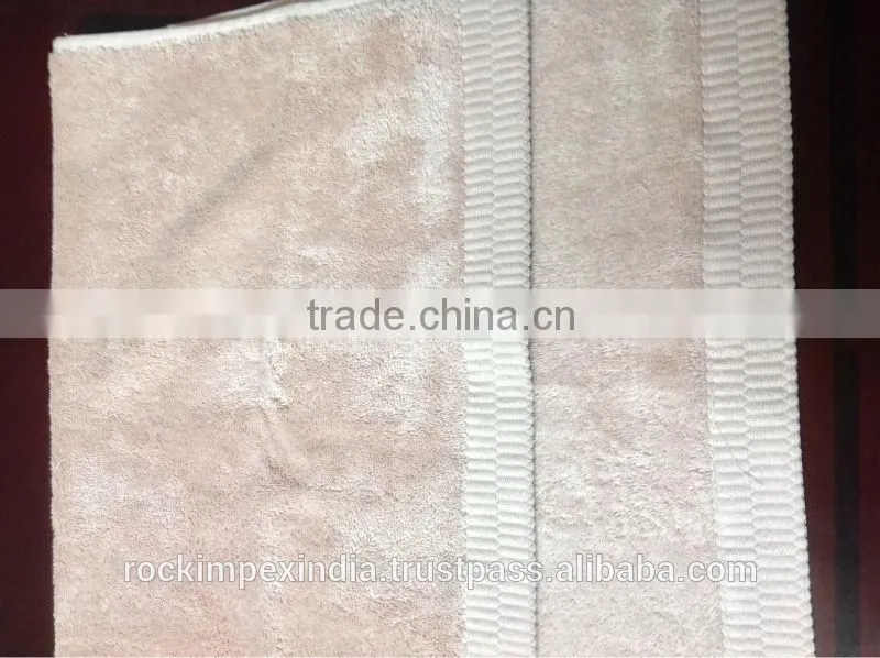 WHITE HOTEL COTTON TERRY CLOTH BATH TOWELS