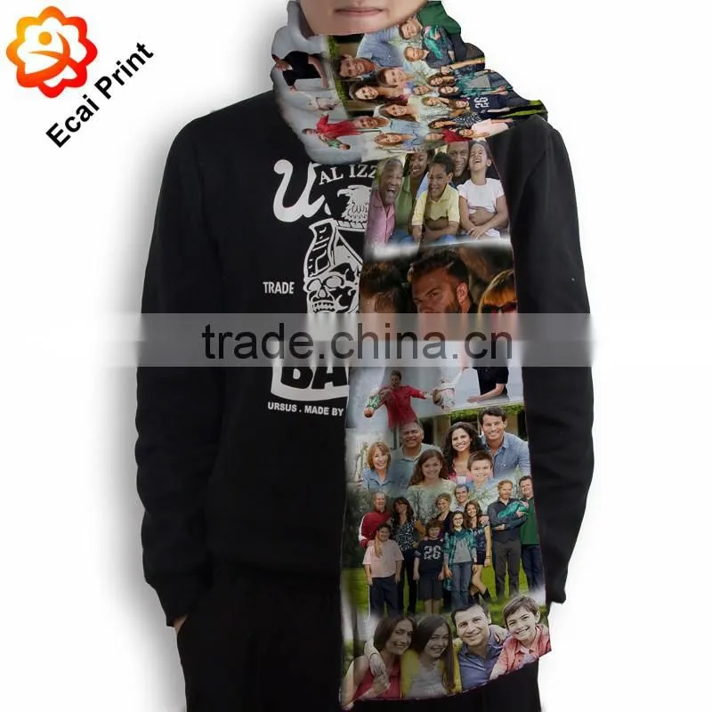 best personalized digital printing heat transfer lady scarf