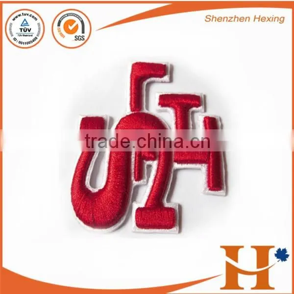 Custom Logo High Quality 3D embroidered patches