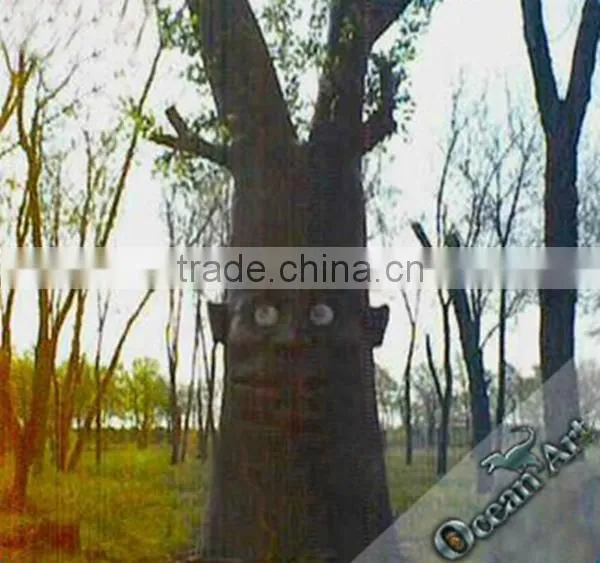 outdoor amusement equipment speaking artificial tree