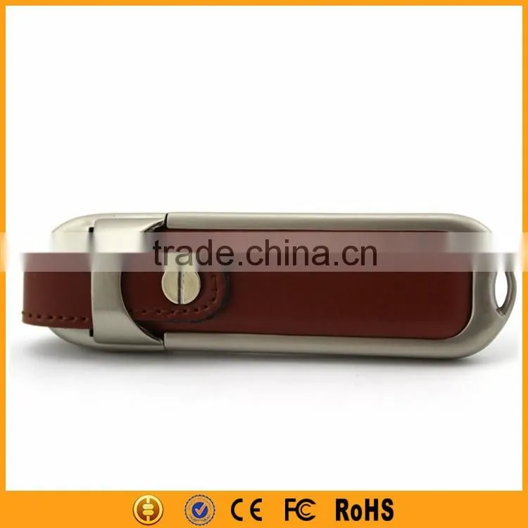 New high speed leather case pendrive 32gb