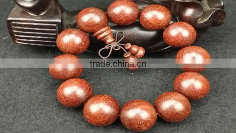 2016 trending products Latest Fashion Wooden Bracelet Jewelry Red Sandalwood Bangles