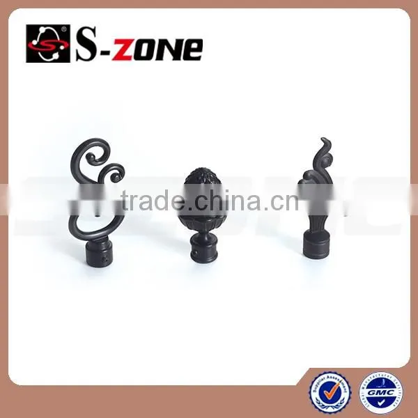 hot sale curtain rod head curtain rod accessories