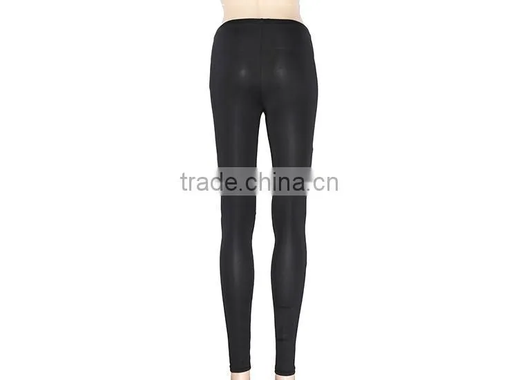 China Supplier Leather Pantyhose sexy ladies leggings sex photo