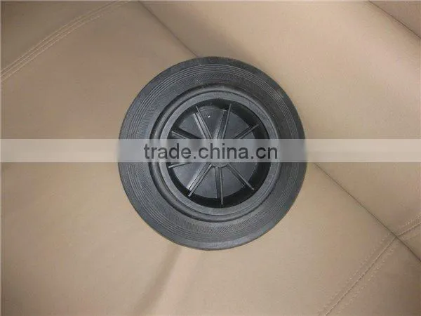 120L outdoor standing plastic waste bin
