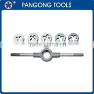 6 Piece screw thread maker threading tap set small hand tap set