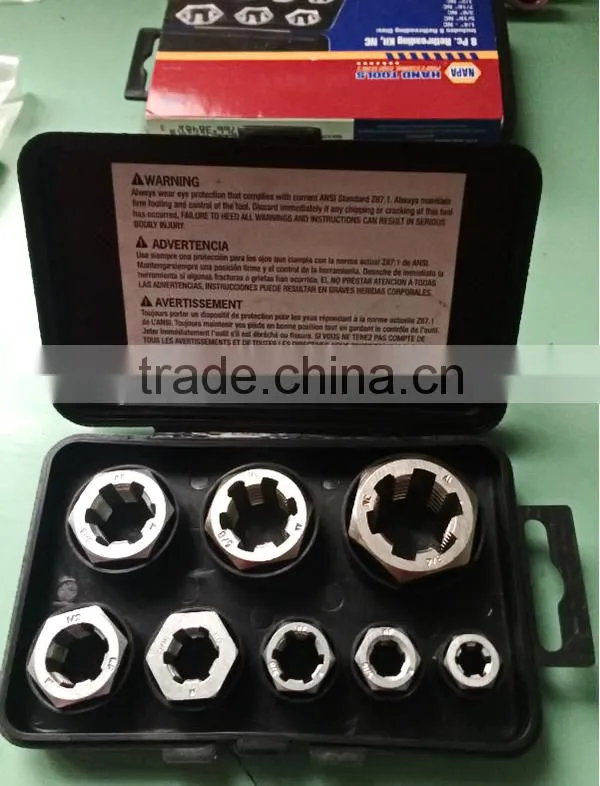 Rethreading die set UNC UNF Screw Rethread tool kit tool set