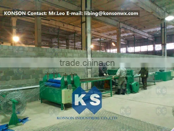 Heavy Duty Hexagonal Wire Mesh Machine
