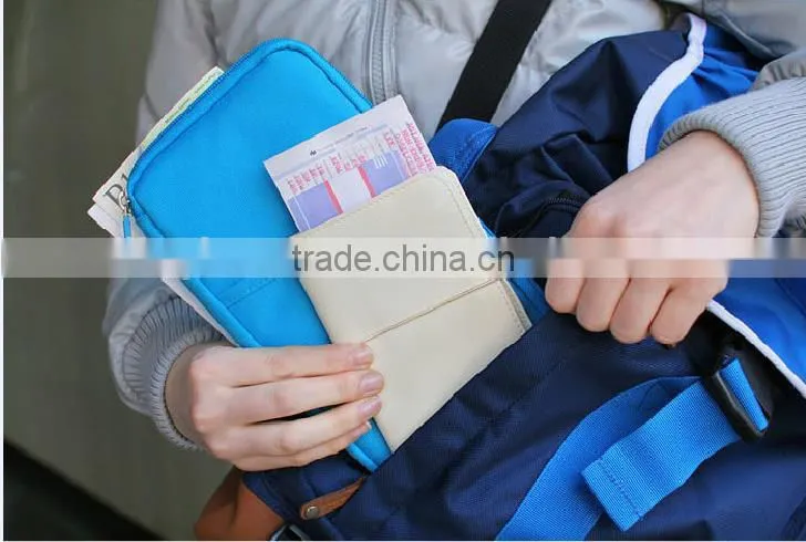 New Travel Passport Holder Ticket Wallet Handbag ID Credit Card Holder