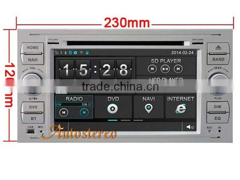 Car DVD auto radio audio GPS for FORDC-MAX 2006-2010 FUSIONGALAXY