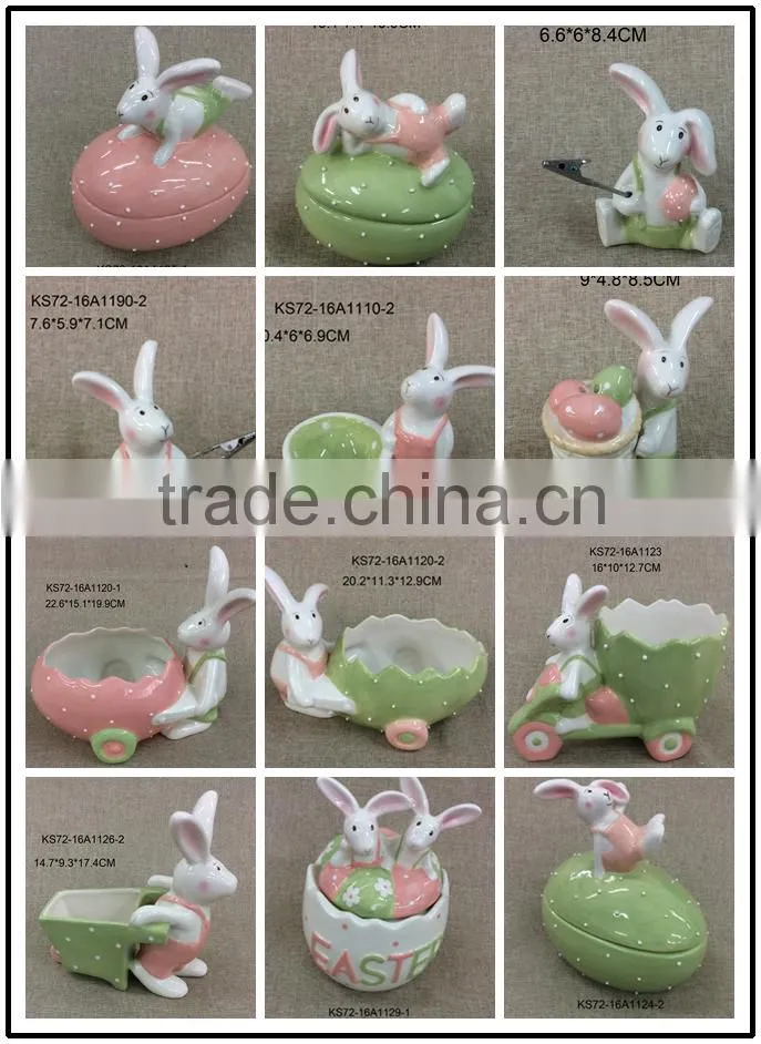 Cute rabbit shape ceramic mugs for Easter Day