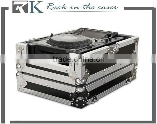 CDJ Workstation 350 / 400 Flightcase For Pioneer CDJ350 / CDJ 400 / DJM400 (black, silver)