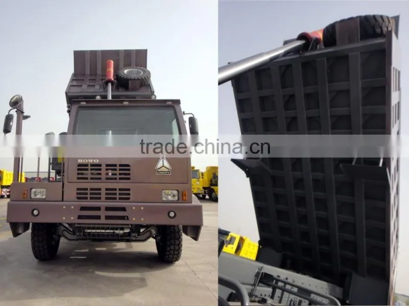6*4 ZZ5707S3640AJ HOWO 70 ton mining dumper
