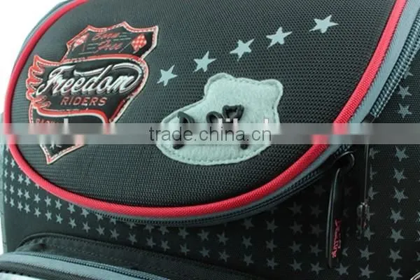 Little boys primary school bag red cars print school backpack