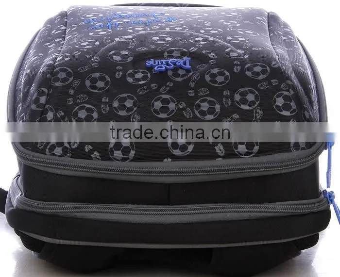 Football print boys school bags for kids EVA school backpack