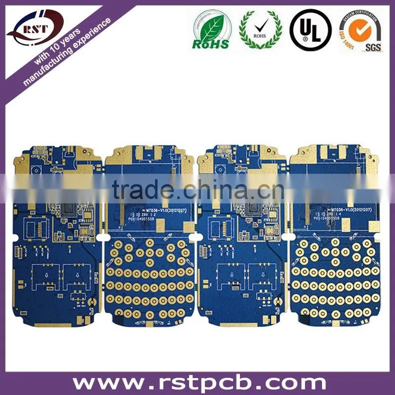 FR4 pcb with HASL/ENIG pc board for mobile