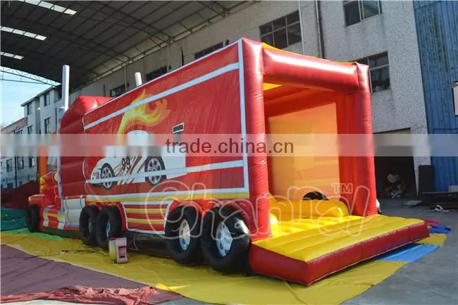 Best quality inflatable car combo /mini combo jumper/combo and obstacle