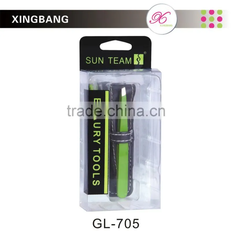 wholesale cosmetic stainless steel eyebrow tweezer for personal care