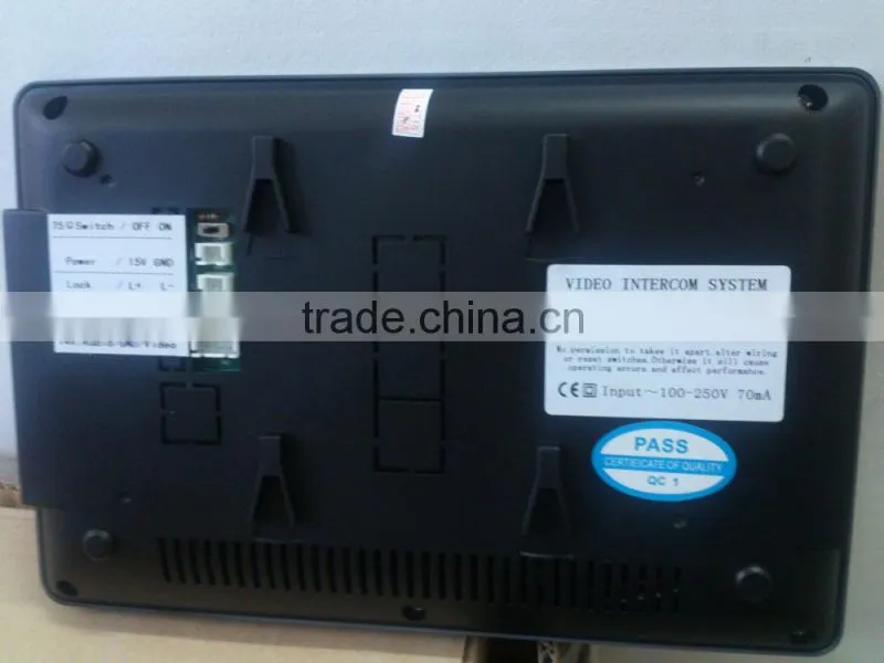 7" TFT door phone video entry system apartment video door phone system video home security alarm