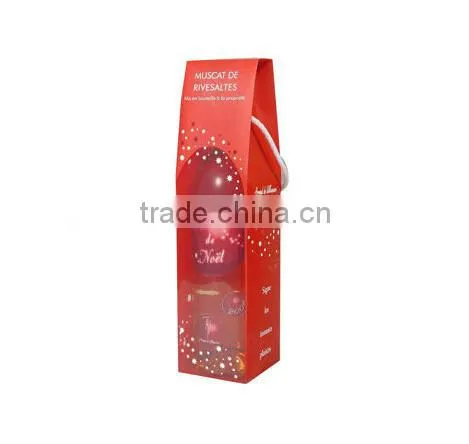 Durable e flute shipping box for bottle packing
