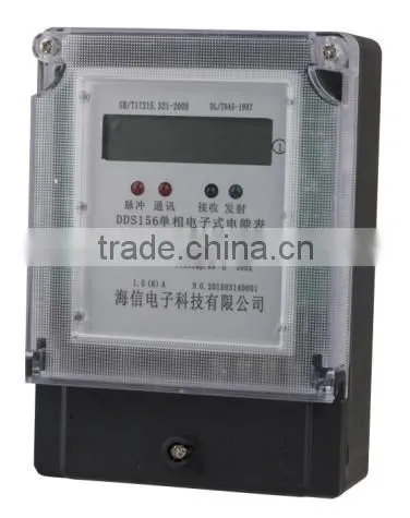 LCD Display Single phase Electronic KWH Meter,Energy Power Meter