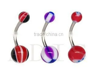 Acrylic belly ring