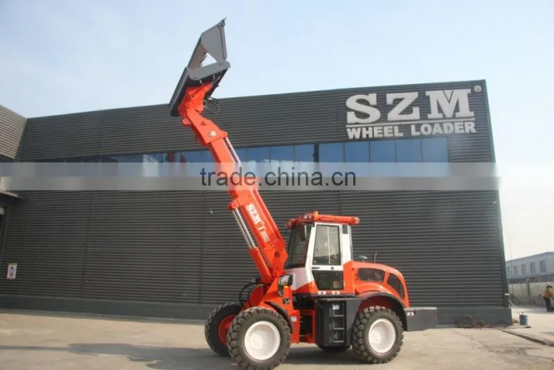 Telescopic boom wheel loader 5 m dumping height T3000