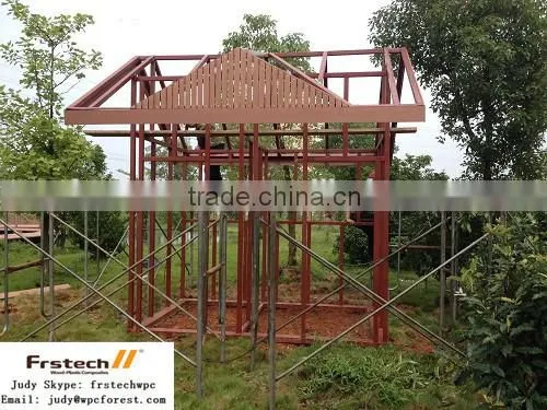 Good quality composite wood house/Wpc Prefab House