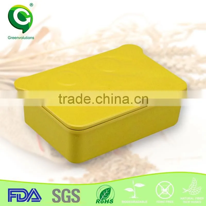 Biodegradable lunch box,hot lunch box,lunch box with lock