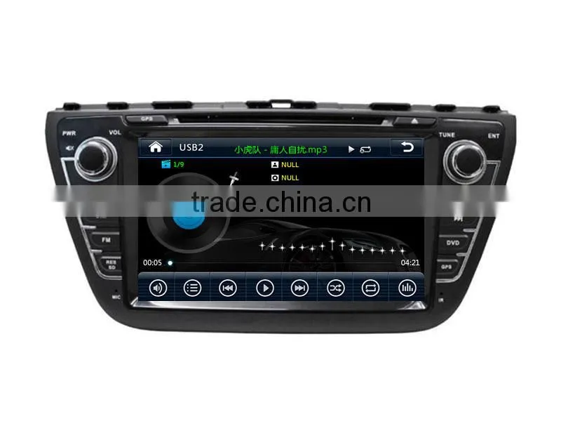ZESTECH wholesale Chinese 2 din car dvd for Suzuli SX4 S-Cross 2014 with car dvd stereo radio /TV AM/FM