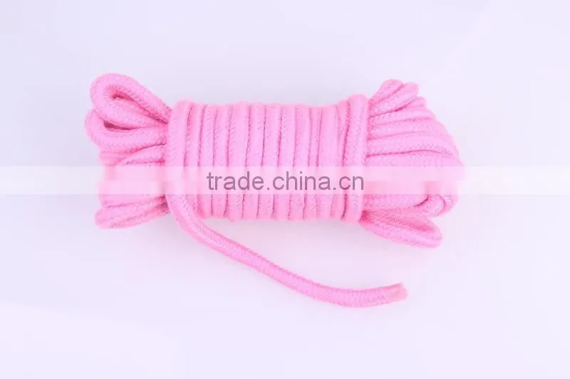Sexy toys jute rope .bondage game toys for body handcuff