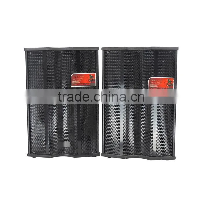 Supply all kinds of size active stage wooden speaker