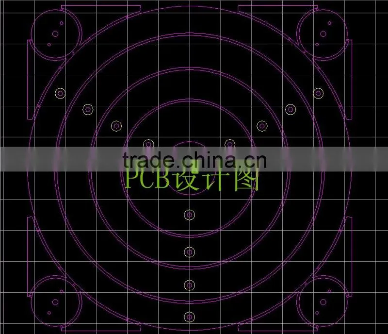manufacturer of high voltage ring shape 10w 18w driverless led module with integrated IC driver for ceiling lamp