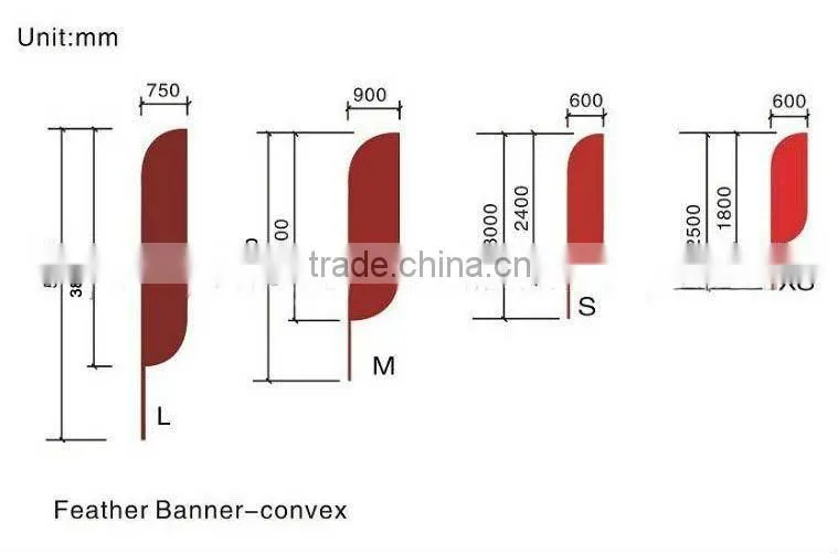 custom polyster flying flag printing