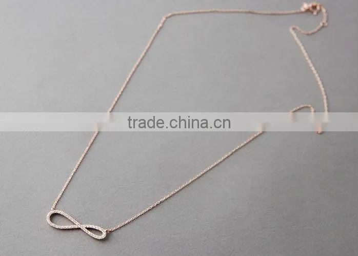 2013 New 925 Sterling Silver Infinity Necklace ,925 Silver Infinity Necklaces,925 Silver Infinity Necklaces Jewelry