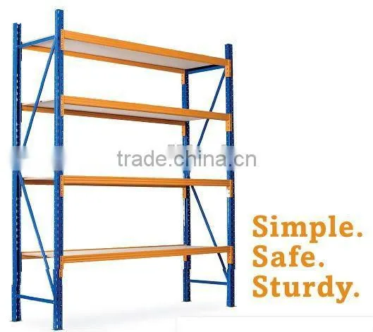 Versatility middle duty warehouse storage rack & industrial storage