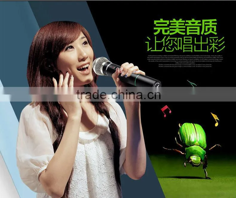 high quality VHF wireless microphone for karaoke vhf wireless microphone TS-2200