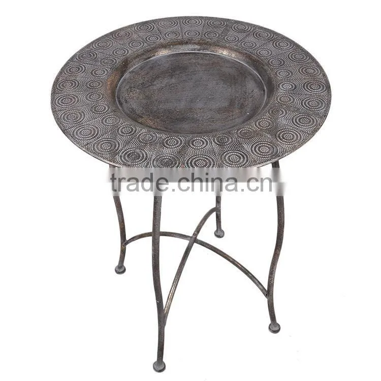 Custom-Made Classic Style Table Card Holder Metal