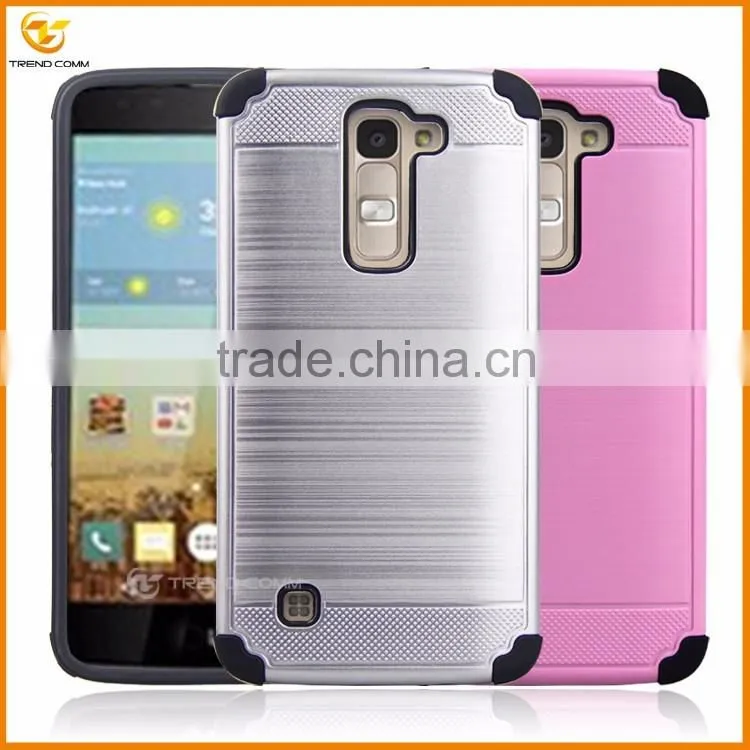 drawing line pc tpu combo hard back case for lg k7
