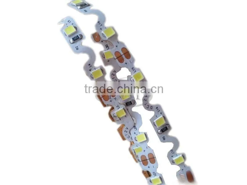 China factory supplier S shape 2835 led strip for advertising words