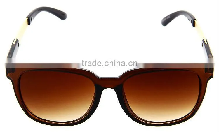 2015 new stylish plastic sunglasses high class