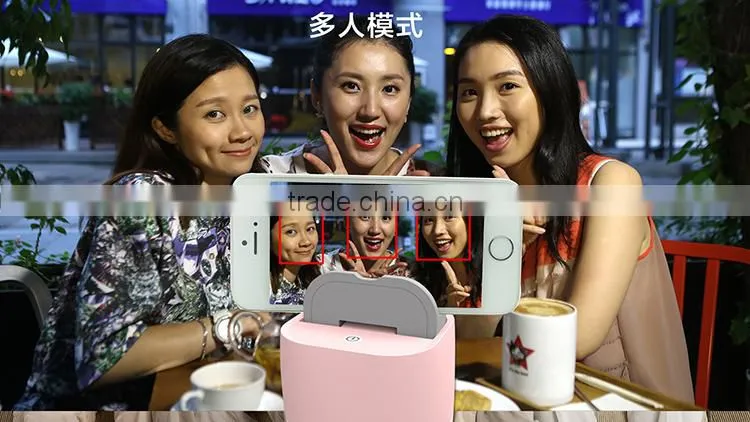2015 New Premium Auto Face Recognition Bluetooth Selfie Robot For Mobile Phone